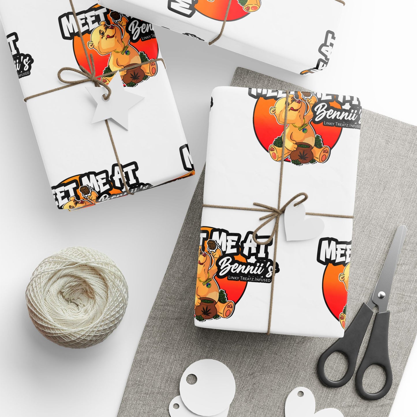 Meet Me at Bennii's Wrapping Papers - MEET ME AT BENNIIS